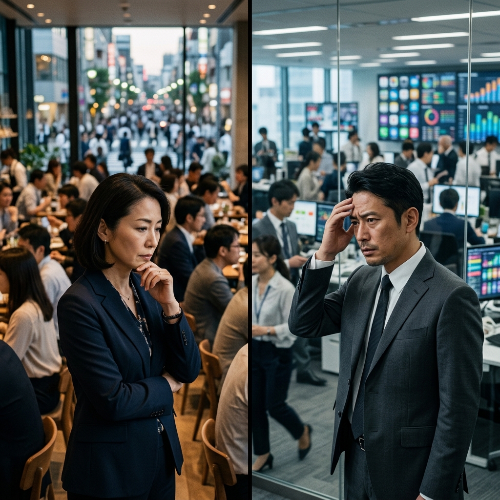 婚活に迷う40代のイメージ